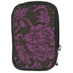 Purple Black Red Fabric Textile Compact Camera Cases by Sapixe