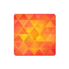 Background Colorful Abstract Square Magnet by Nexatart