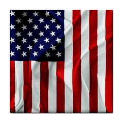 American Usa Flag Vertical Tile Coasters by FunnyCow