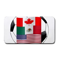 United Football Championship Hosting 2026 Soccer Ball Logo Canada Mexico Usa Medium Bar Mats by yoursparklingshop