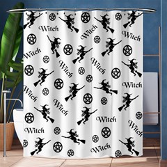 Witches And Pentacles Shower Curtain 60  X 72  (medium)  by IIPhotographyAndDesigns