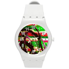 Easter 2 Round Plastic Sport Watch (m) by bestdesignintheworld