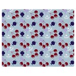 Sky Cherry Double Sided Flano Blanket (Medium)  60 x50  Blanket Front