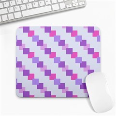 Geometric Squares Large Mousepads by snowwhitegirl