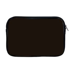 Dark Brown Apple Macbook Pro 17  Zipper Case by snowwhitegirl