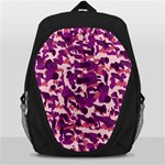 Pink Camo Backpack Bag Front