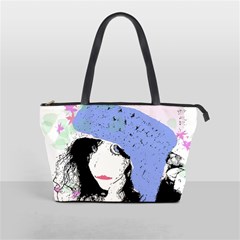 Girl With Hat Classic Shoulder Handbag by snowwhitegirl