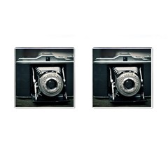 Photo Camera Cufflinks (square) by vintage2030