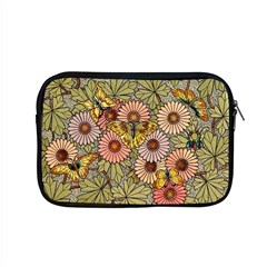 Flower And Butterfly Apple Macbook Pro 15  Zipper Case by vintage2030