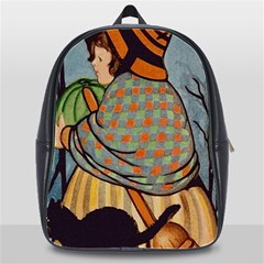 Witch 1462701 1920 School Bag (xl) by vintage2030