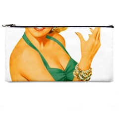 Woman 792872 1920 Pencil Cases by vintage2030