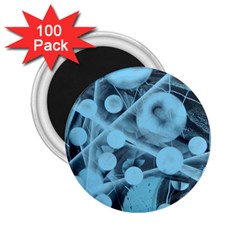 Atomic Blue 2 25  Magnets (100 Pack)  by WILLBIRDWELL