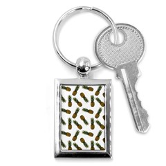 Pinapples Key Chains (rectangle)  by snowwhitegirl