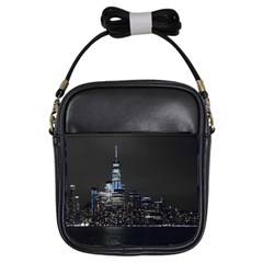 New York Skyline New York City Girls Sling Bag by Nexatart