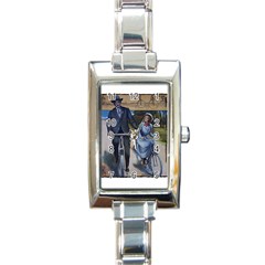 Bicycle 1763283 1280 Rectangle Italian Charm Watch by vintage2030