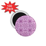 Ornamental Pink 1.75  Magnets (100 pack)  Front