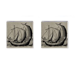 Ship 1515875 1280 Cufflinks (square) by vintage2030