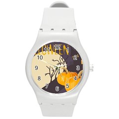 Halloween 979495 1280 Round Plastic Sport Watch (m) by vintage2030