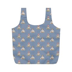 Vintage Baby Pattern Full Print Recycle Bag (m) by snowwhitegirl