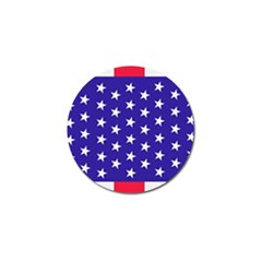 Day Independence July Background Golf Ball Marker (10 Pack) by Simbadda