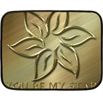 You are my star Double Sided Fleece Blanket (Mini)  35 x27  Blanket Back