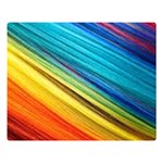 RAINBOW Double Sided Flano Blanket (Large)  80 x60  Blanket Front