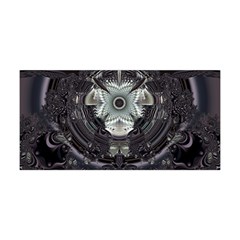 Black And White Fractal Art Artwork Design Yoga Headband