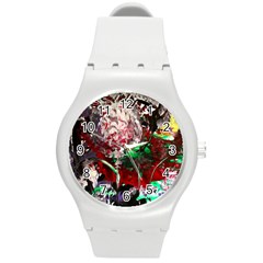 Dedelion Round Plastic Sport Watch (m) by bestdesignintheworld