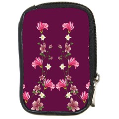 New Motif Design Textile New Design Compact Camera Leather Case by Sapixe