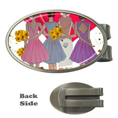 Girl Power Money Clips (oval)  by burpdesignsA