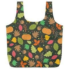 Thanksgiving Pattern Full Print Recycle Bag (xl) by Valentinaart