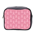 Pink Ribbon - breast cancer awareness month Mini Toiletries Bag (Two Sides) Front