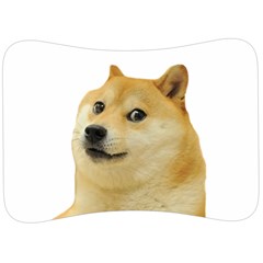 White Doge Meme Alone13k Cowcowshirt Black 15 10 10 100 Velour Seat Head Rest Cushion by snek