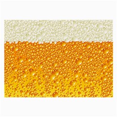 Bubble Beer Large Glasses Cloth by Wegoenart