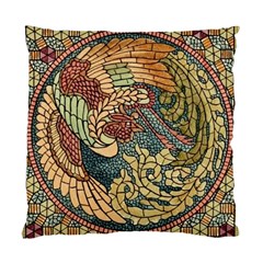 Wings Feathers Cubism Mosaic Standard Cushion Case (two Sides)