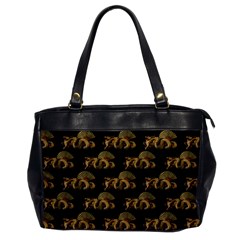 Dragon Motif Print Pattern Oversize Office Handbag by dflcprintsclothing