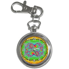 Fractal Art Design Fantasy Light Key Chain Watches by Pakrebo