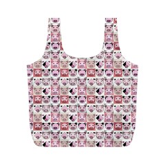 Graphic Seamless Pattern Pig Full Print Recycle Bag (m) by Pakrebo