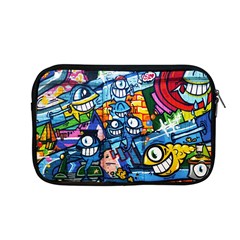 Graffiti Urban Colorful Graffiti Cartoon Fish Apple Macbook Pro 13  Zipper Case by genx