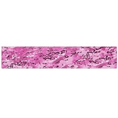 Pink Camouflage Army Military Girl Large Flano Scarf  by snek