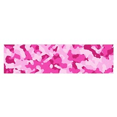 Standard Pink Camouflage Army Military Girl Funny Pattern Satin Scarf (oblong) by snek