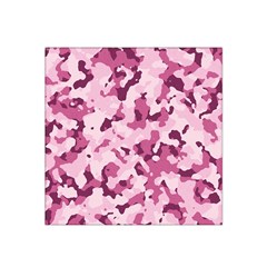 Standard Violet Pink Camouflage Army Military Girl Satin Bandana Scarf by snek