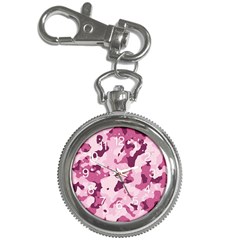 Standard Violet Pink Camouflage Army Military Girl Key Chain Watches by snek