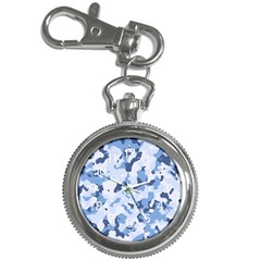 Standard Light Blue Camouflage Army Military Key Chain Watches by snek