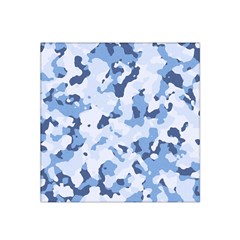 Standard Light Blue Camouflage Army Military Satin Bandana Scarf by snek