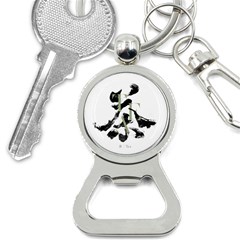 Tea Calligraphy Bottle Opener Key Chains by EMWdesign