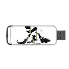 Tea Calligraphy Portable Usb Flash (two Sides) by EMWdesign