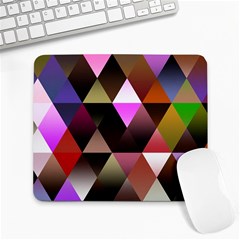 Abstract Geometric Triangles Shapes Large Mousepads by Pakrebo