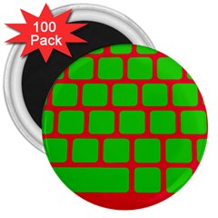 Keyboard Keys Computer Input Pc 3  Magnets (100 Pack) by Pakrebo