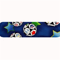 Textile Football Soccer Fabric Large Bar Mats by Pakrebo